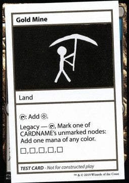 Gold Mine (V.2) - Mystery Booster: Playtest Cards (Special)