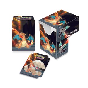 Ultra Pro Gallery Series: Scorching Summit Full View Deck Box - Scarlet & Violet Products