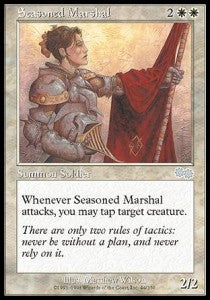 Seasoned Marshal - Urza's Saga (Uncommon) [USG-44]
