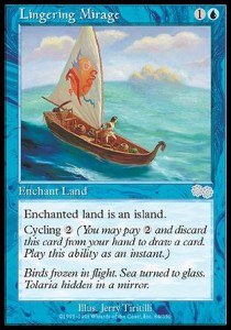 Lingering Mirage - Urza's Saga (Uncommon) [USG-84]