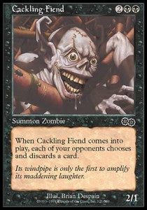 Cackling Fiend - Urza's Saga (Common) [USG-121]