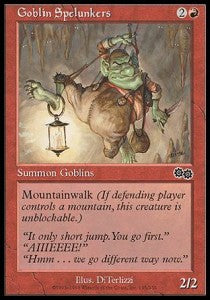 Goblin Spelunkers - Urza's Saga (Common) [USG-195]