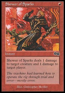 Shower of Sparks - Urza's Saga (Common) [USG-217]