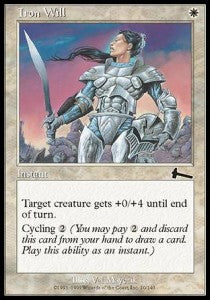Iron Will - Urza's Legacy (Common) [ULG-10]