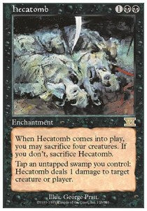 Hecatomb - Sixth Edition (Rare) [6ED-136]