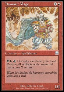 Hammer Mage - Mercadian Masques (Uncommon) [MMQ-193]
