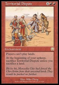 Territorial Dispute - Mercadian Masques (Rare) [MMQ-217]