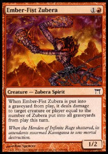 Ember-Fist Zubera - Champions of Kamigawa (Common) [CHK-166]