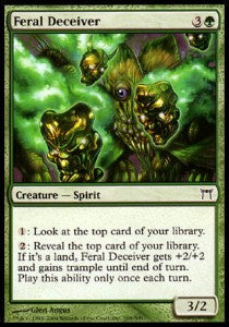 Feral Deceiver - Champions of Kamigawa (Common) [CHK-208]