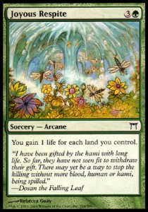 Joyous Respite - Champions of Kamigawa (Common) [CHK-216]