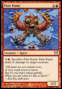 Pain Kami - Champions of Kamigawa (Uncommon) [CHK-183]