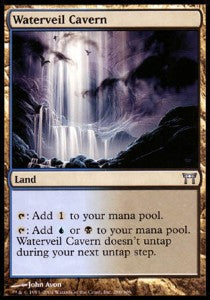 Waterveil Cavern - Champions of Kamigawa (Uncommon) [CHK-286]