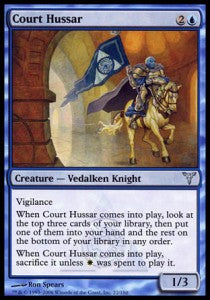 Court Hussar - Dissension (Uncommon) [DIS-22]