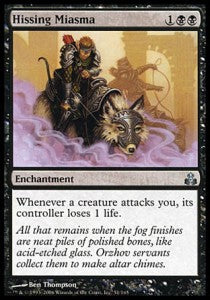 Hissing Miasma - Guildpact (Uncommon) [GPT-51]