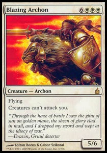 Blazing Archon - Ravnica: City of Guilds (Rare) [RAV-4]