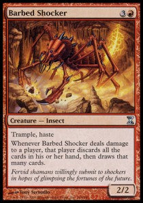 Barbed Shocker - Time Spiral (Uncommon) [TSP-144]