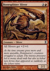 Bonesplitter Sliver - Time Spiral (Common) [TSP-149]