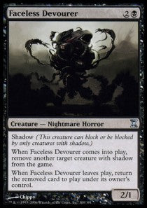 Faceless Devourer - Time Spiral (Uncommon) [TSP-108]