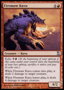 Firemaw Kavu - Time Spiral (Uncommon) [TSP-153]