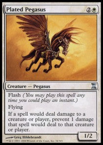 Plated Pegasus - Time Spiral (Uncommon) [TSP-34]