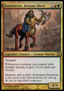 Stonebrow, Krosan Hero - Time Spiral (Rare) [TSP-247]