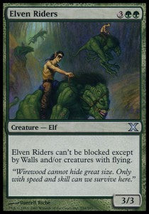 Elven Riders - Tenth Edition (Uncommon) [10E-259]
