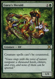 Gaea's Herald - Tenth Edition (Rare) [10E-265]