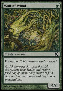 Wall of Wood - Tenth Edition (Common) [10E-309]