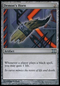 Demon's Horn - Tenth Edition (Uncommon) [10E-320]