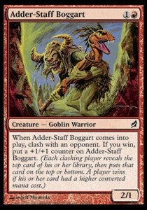 Adder-Staff Boggart - Lorwyn (Common) [LRW-148]