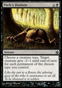 Pack's Disdain - Morningtide (Common) [MOR-73]