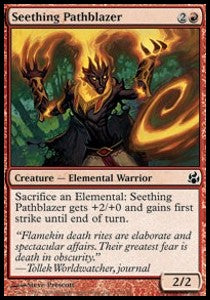 Seething Pathblazer - Morningtide (Common) [MOR-101]