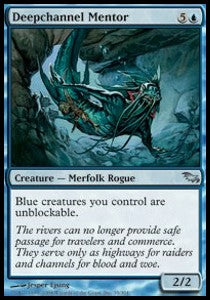 Deepchannel Mentor - Shadowmoor (Uncommon) [SHM-35]