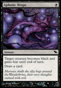 Aphotic Wisps - Shadowmoor (Common) [SHM-55]