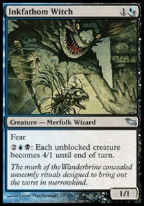 Inkfathom Witch - Shadowmoor (Uncommon) [SHM-168]