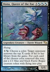 Oona, Queen of the Fae - Shadowmoor (Rare) [SHM-172]