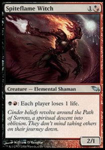 Spiteflame Witch - Shadowmoor (Uncommon) [SHM-197]