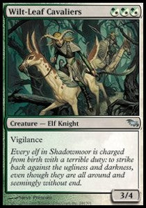Wilt-Leaf Cavaliers - Shadowmoor (Uncommon) [SHM-244]