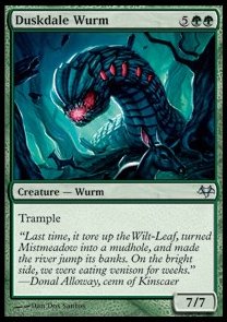 Duskdale Wurm - Eventide (Uncommon) [EVE-67]