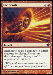 Incinerate - Duel Decks: Jace vs. Chandra (Common) [DD2-51]