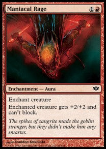 Maniacal Rage - Conflux (Common) [CONF-68]
