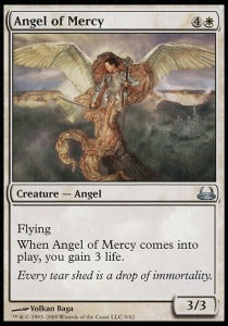 Angel of Mercy - Duel Decks: Divine vs. Demonic (Uncommon) [DDC-9]