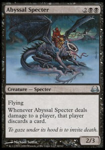 Abyssal Specter - Duel Decks: Divine vs. Demonic (Uncommon) [DDC-40]