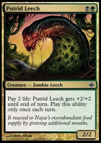 Putrid Leech - Alara Reborn (Common) [ARB-95]