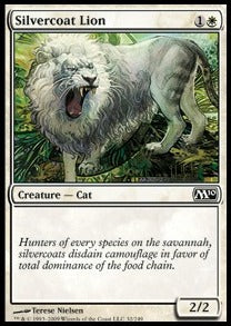 Silvercoat Lion - Magic 2010 (Common) [M10-32]