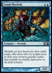Coral Merfolk - Magic 2010 (Common) [M10-47]