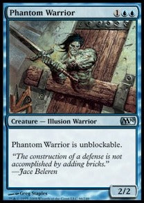 Phantom Warrior - Magic 2010 (Uncommon) [M10-66]