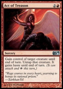 Act of Treason - Magic 2010 (Uncommon) [M10-124]