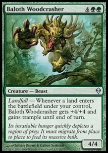 Baloth Woodcrasher - Zendikar (Uncommon) [ZEN-157]