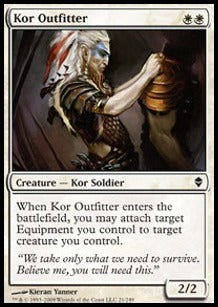 Kor Outfitter - Zendikar (Common) [ZEN-21]